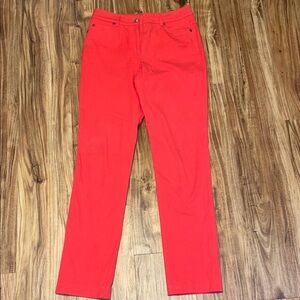 J. McLaughlin women’s 4 small pants trousers pink straight leg business casual